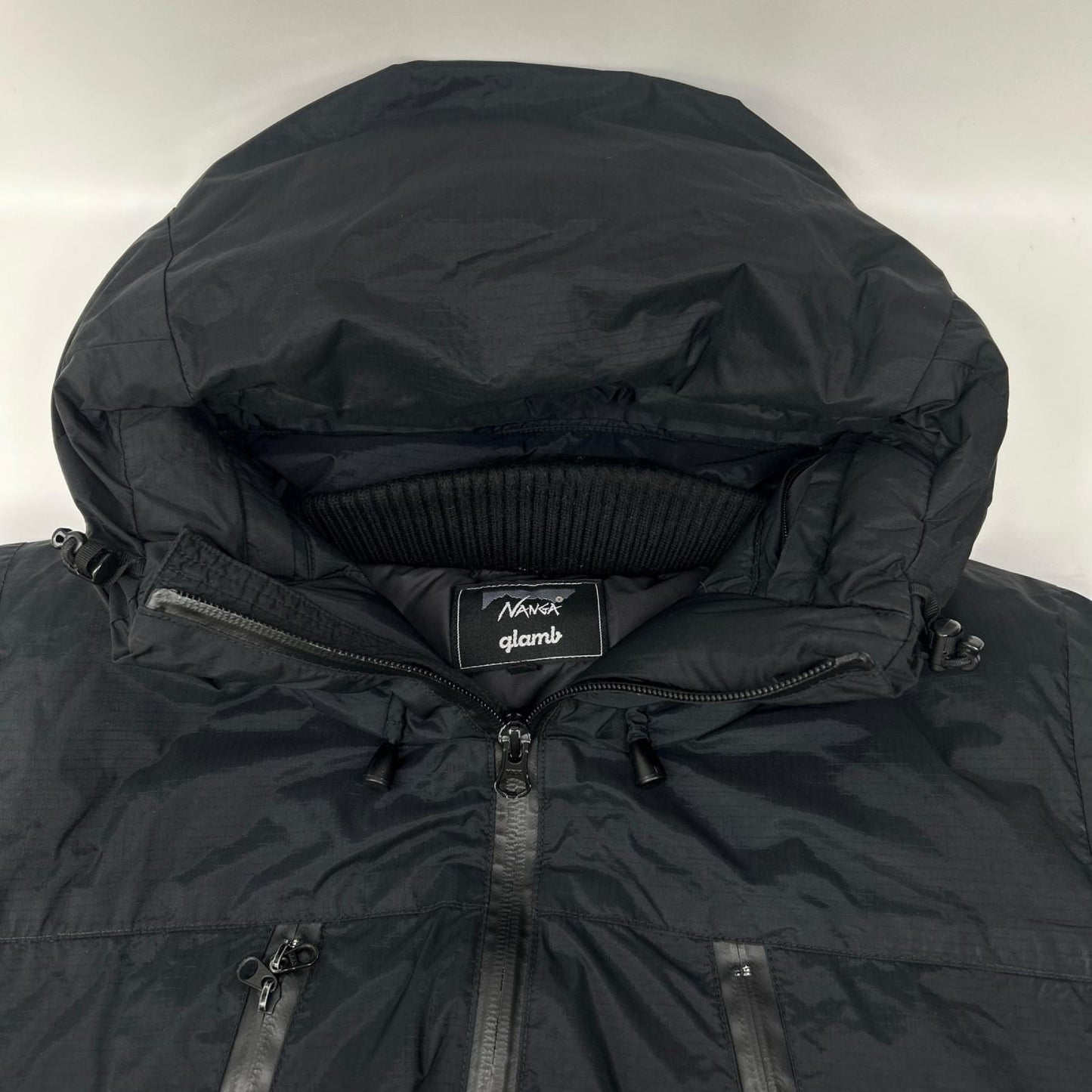 (g) x NANGA Black Celsius Down Jacket Size M