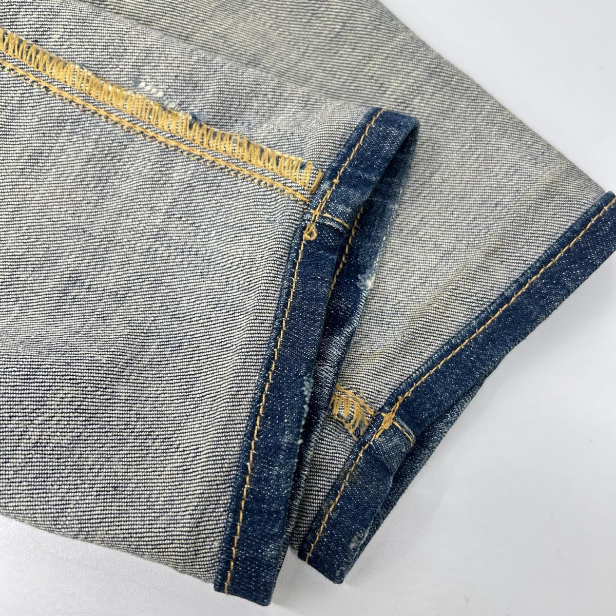 DSQUARED2 Sexy Twist Button Fly Denim Jeans Indigo Size 42