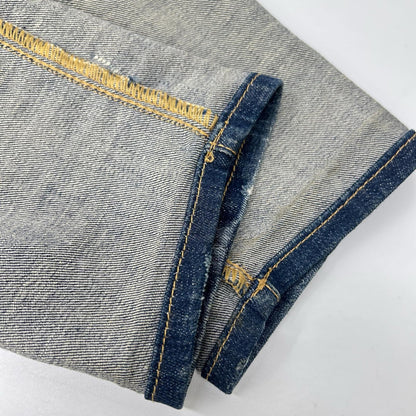 DSQUARED2 Sexy Twist Button Fly Denim Jeans Indigo Size 42