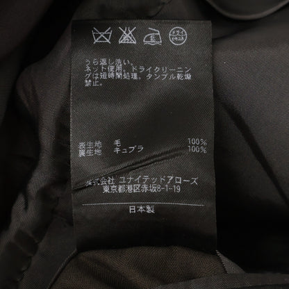 UNITED ARROWS Futura for Nigold 3B Pattern Suit Gray Size 46
