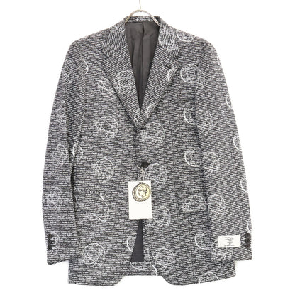 UNITED ARROWS Futura for Nigold 3B Pattern Suit Gray Size 46