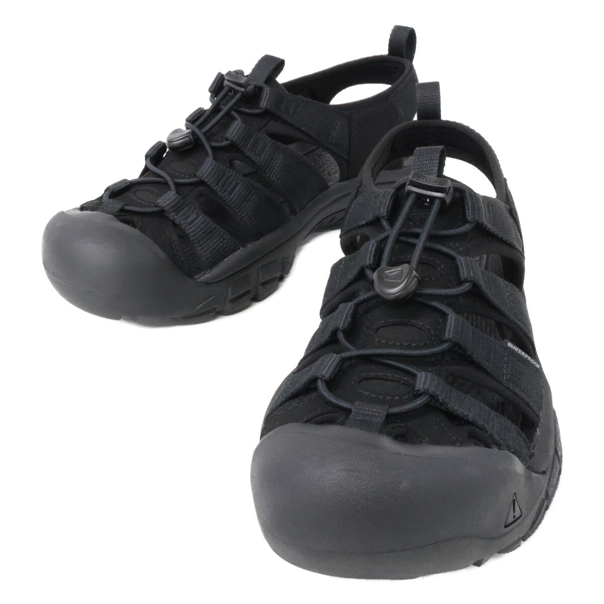 KEEN NEWPORT H2 Sport Sandals Triple Black Size 8