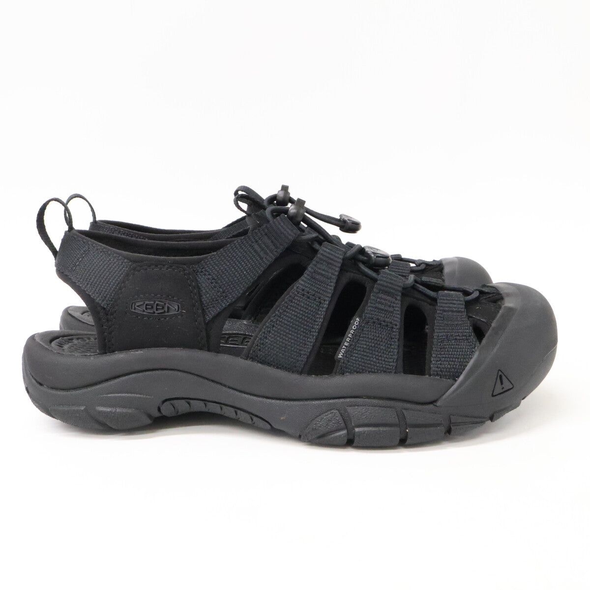 KEEN NEWPORT H2 Sport Sandals Triple Black Size 8