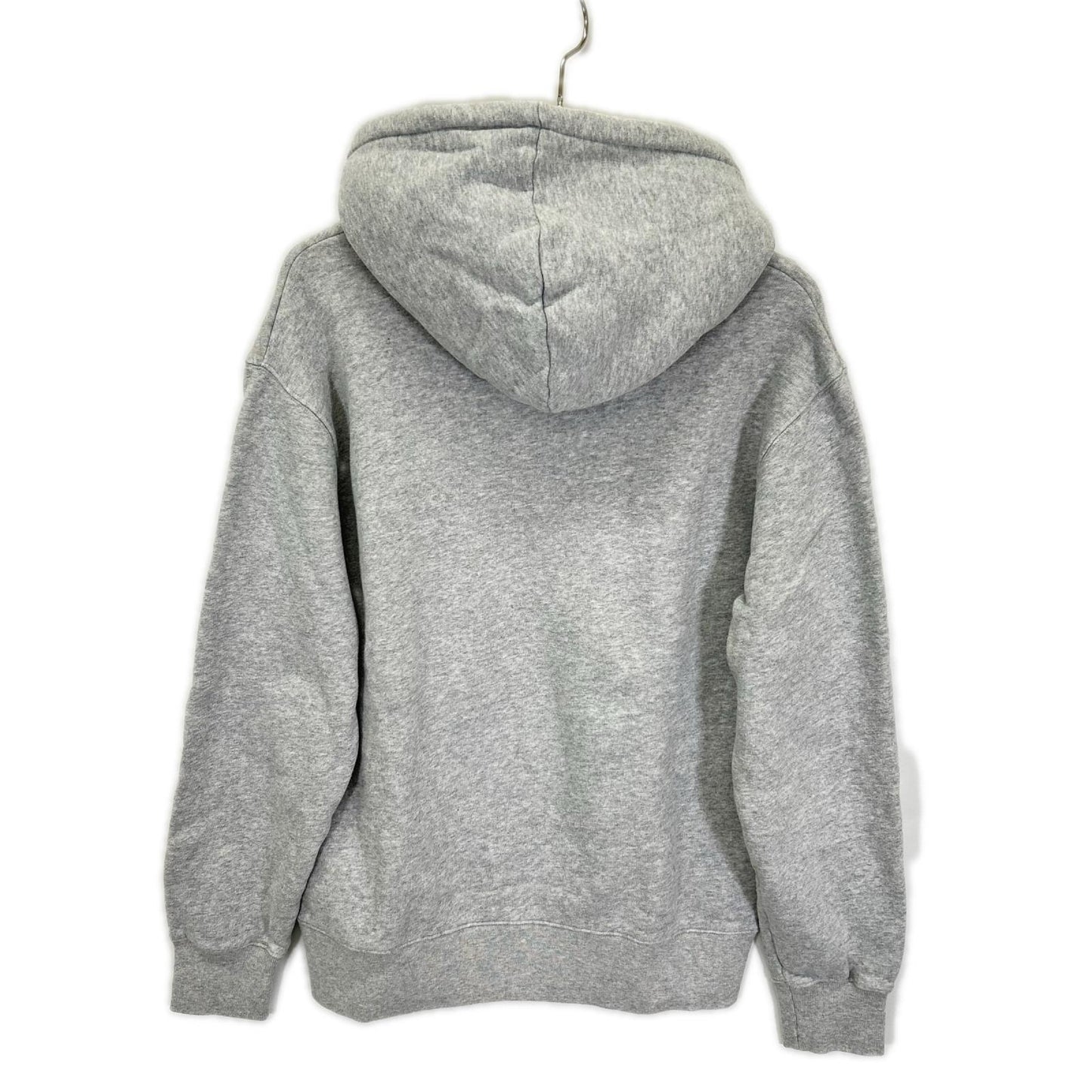 MAISON KITSUNE Cotton Pullover Hoodie Gray Size M