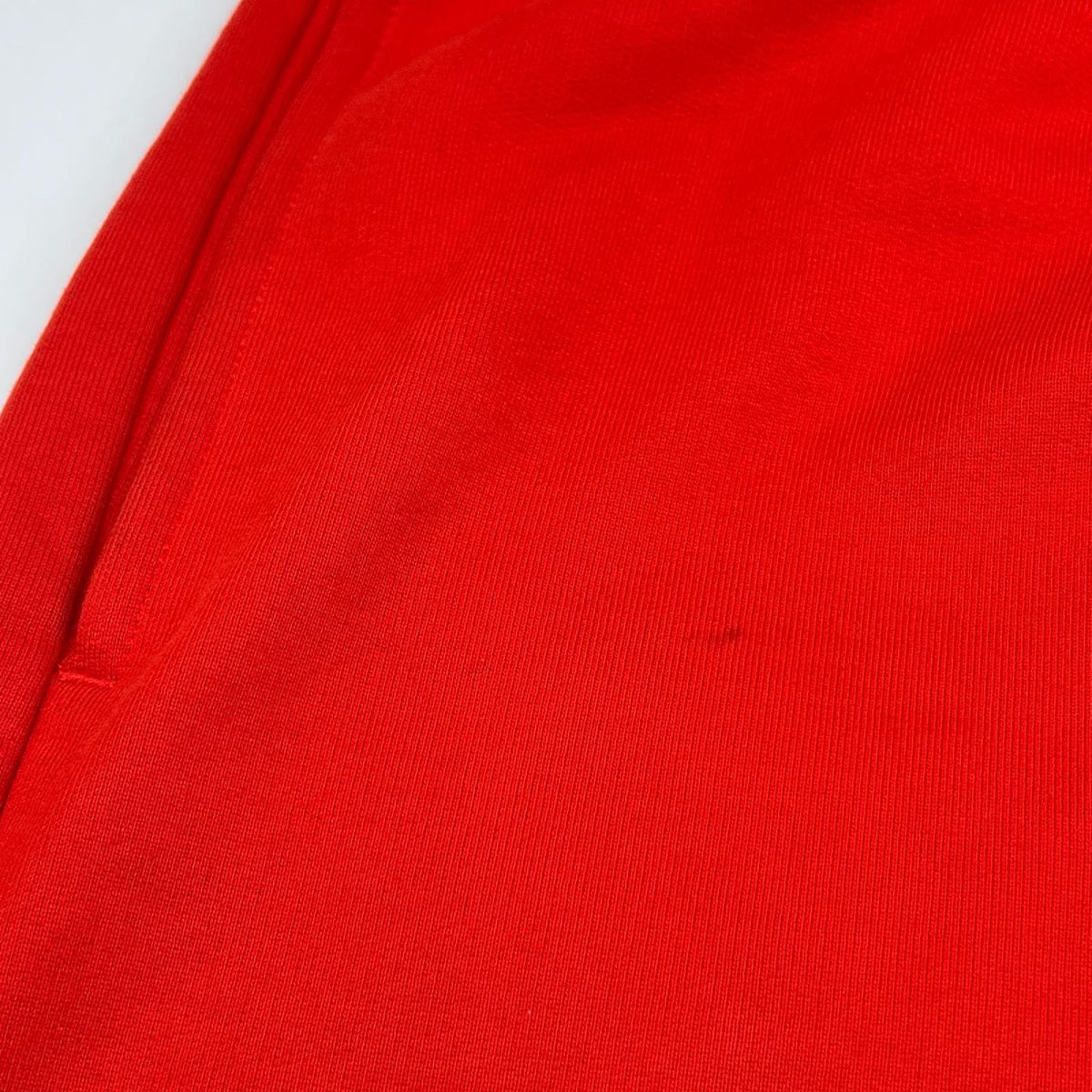 BALENCIAGA 22SS Red Embroidered Hoodie Size XXS