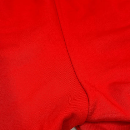 BALENCIAGA 22SS Red Embroidered Hoodie Size XXS