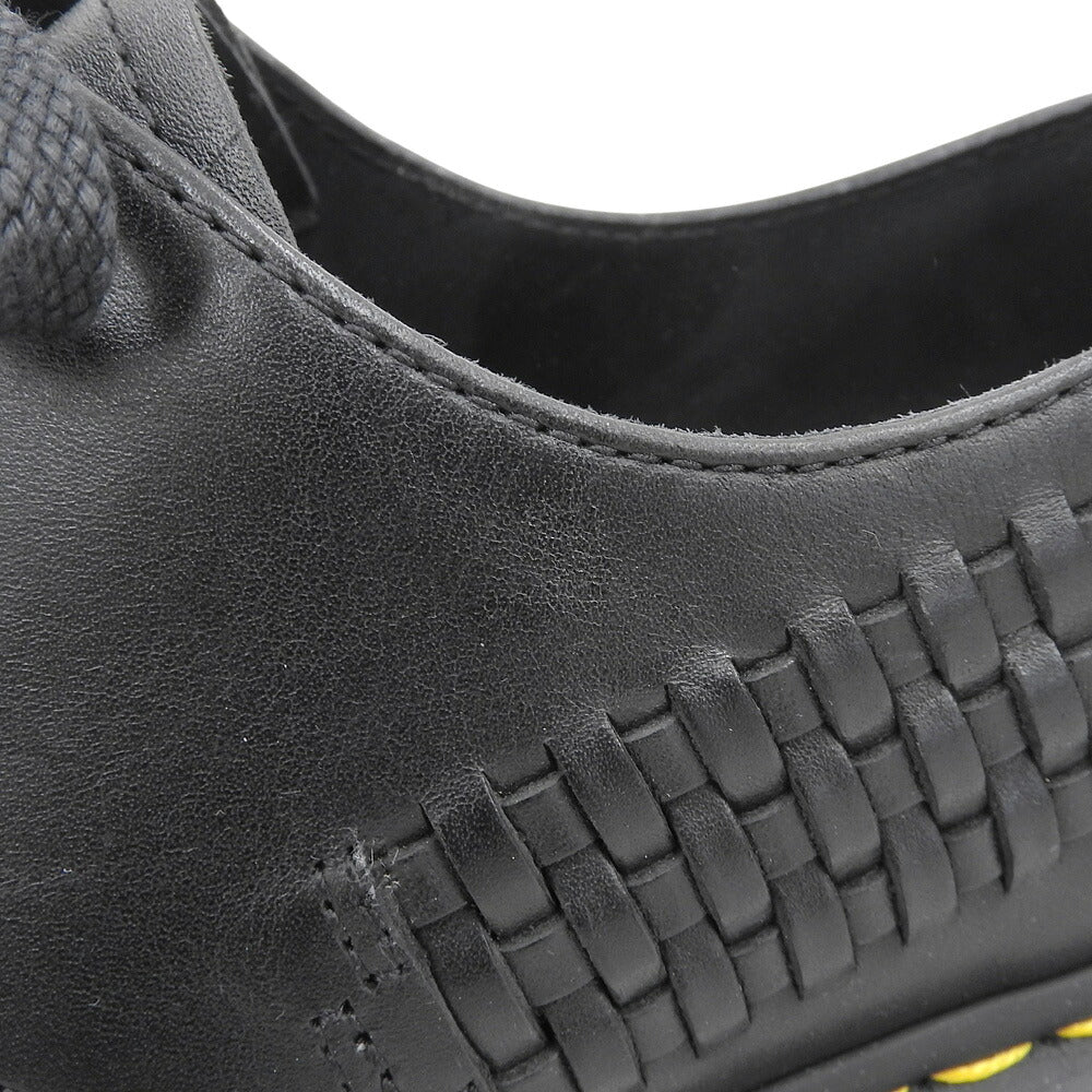 Dr.Martens BEX WVN 3-Hole Leather Sneakers Black Size 8(UK)