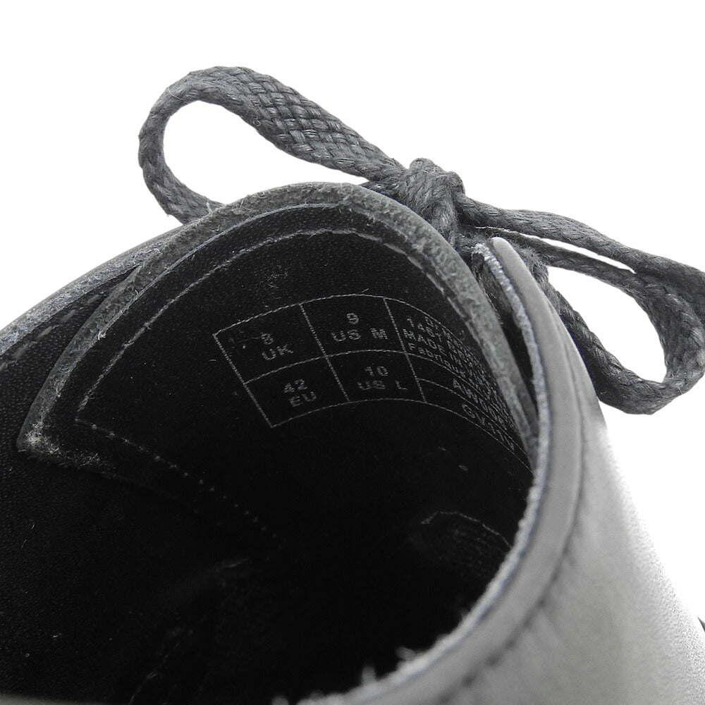 Dr.Martens BEX WVN 3-Hole Leather Sneakers Black Size 8(UK)