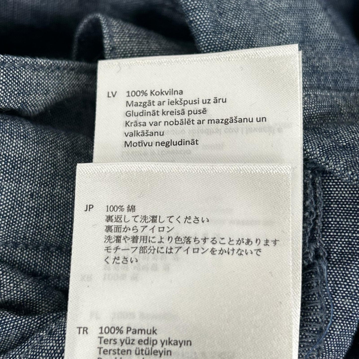 Barbour 26SS Modified Westoe Cotton Jacket Indigo Size M