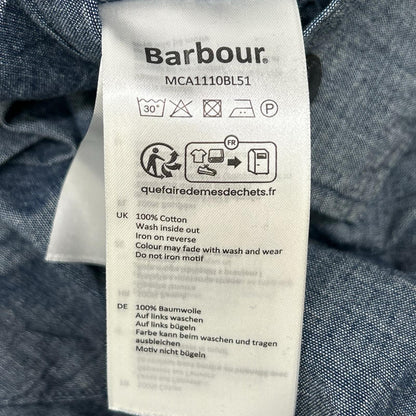 Barbour 26SS Modified Westoe Cotton Jacket Indigo Size M