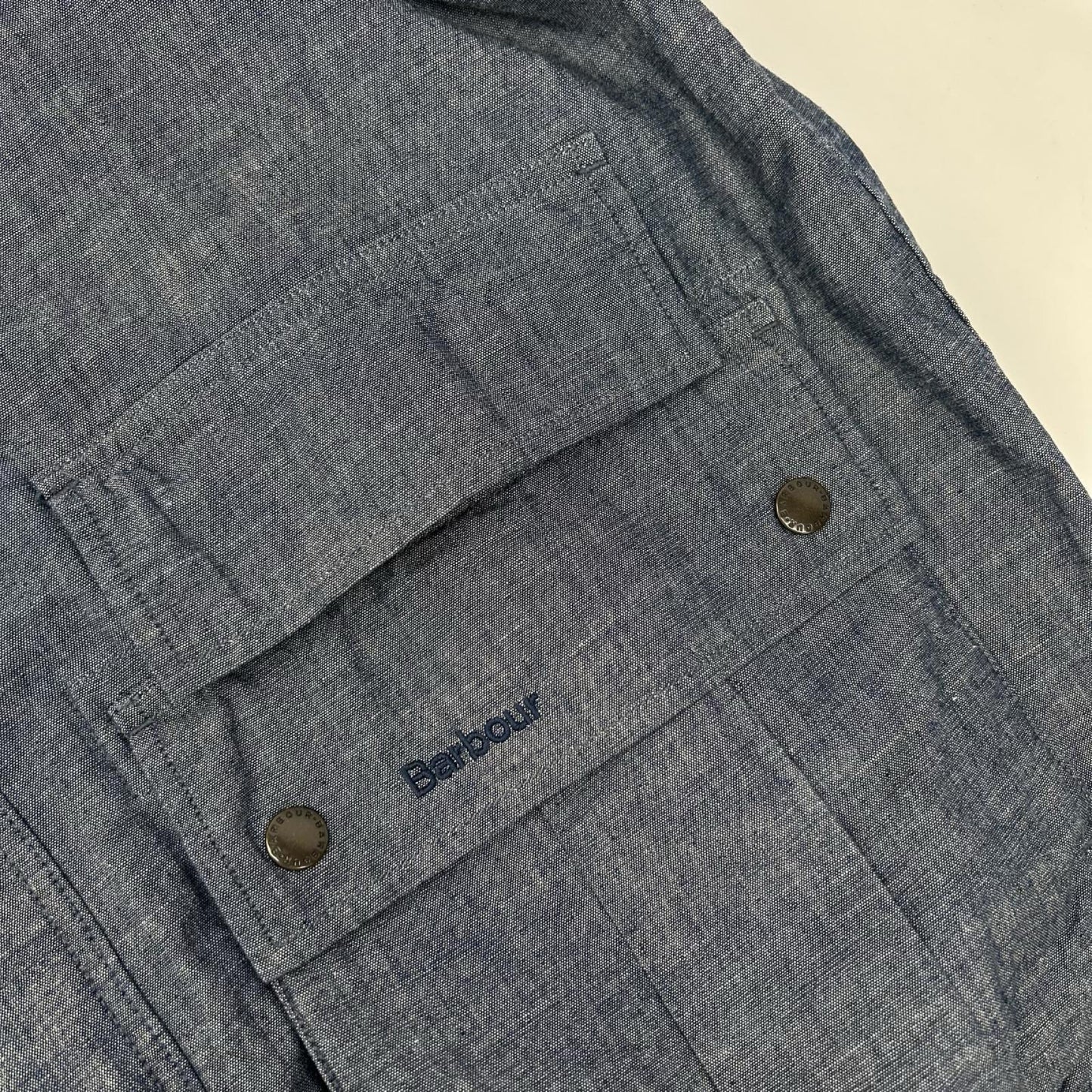 Barbour 26SS Modified Westoe Cotton Jacket Indigo Size M
