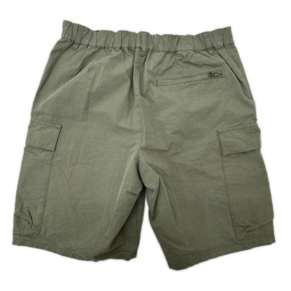 Barbour Spey Poplin Short Cotton Pants Khaki Size M