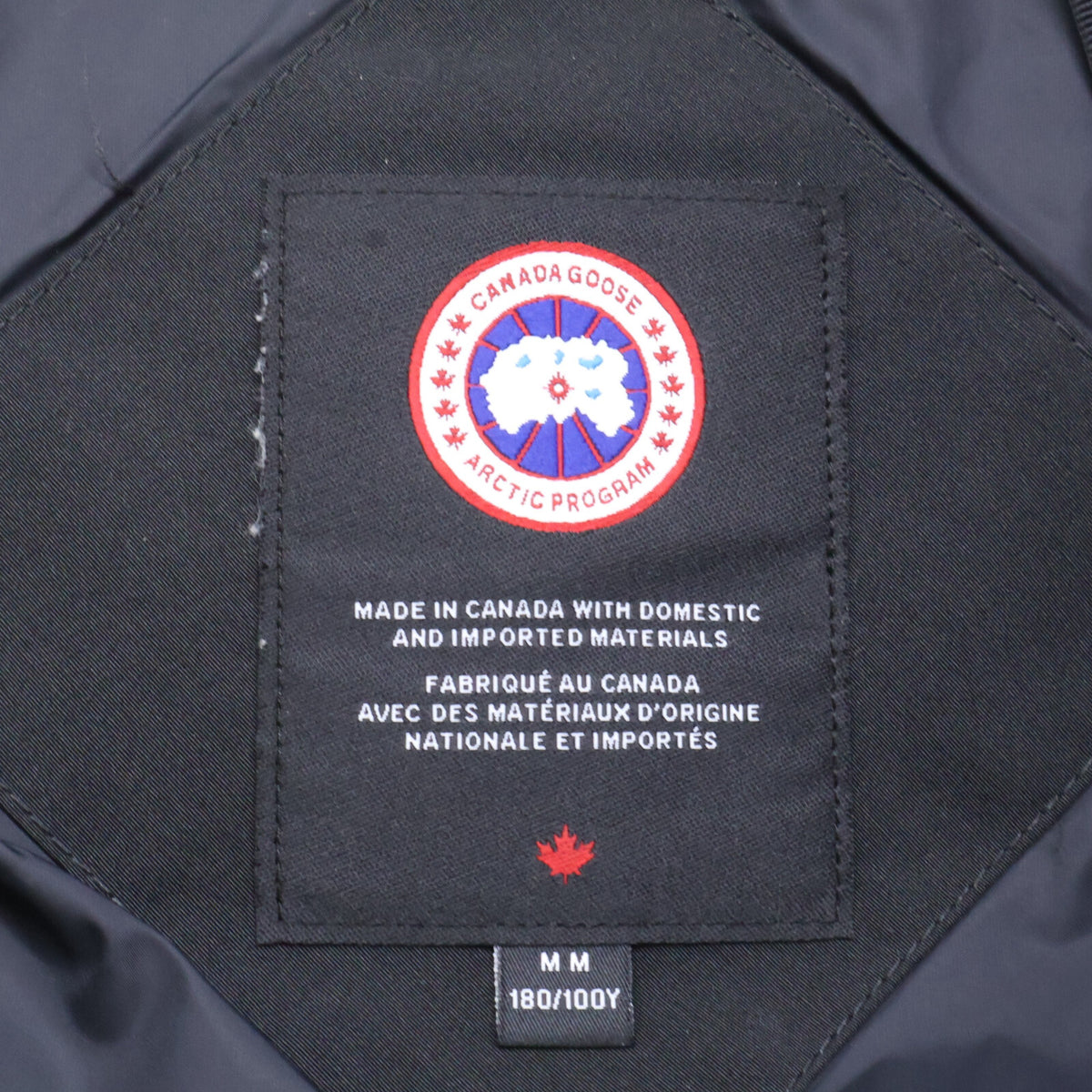 CANADA GOOSE MacMillan Black Label Down Parka Black Size M