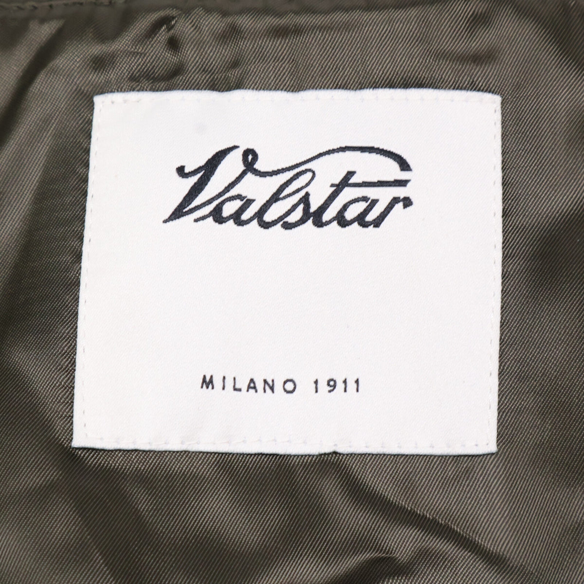 A.F 407A.F250 VALSTARINO Goat Leather Moss Green Jacket Size 44