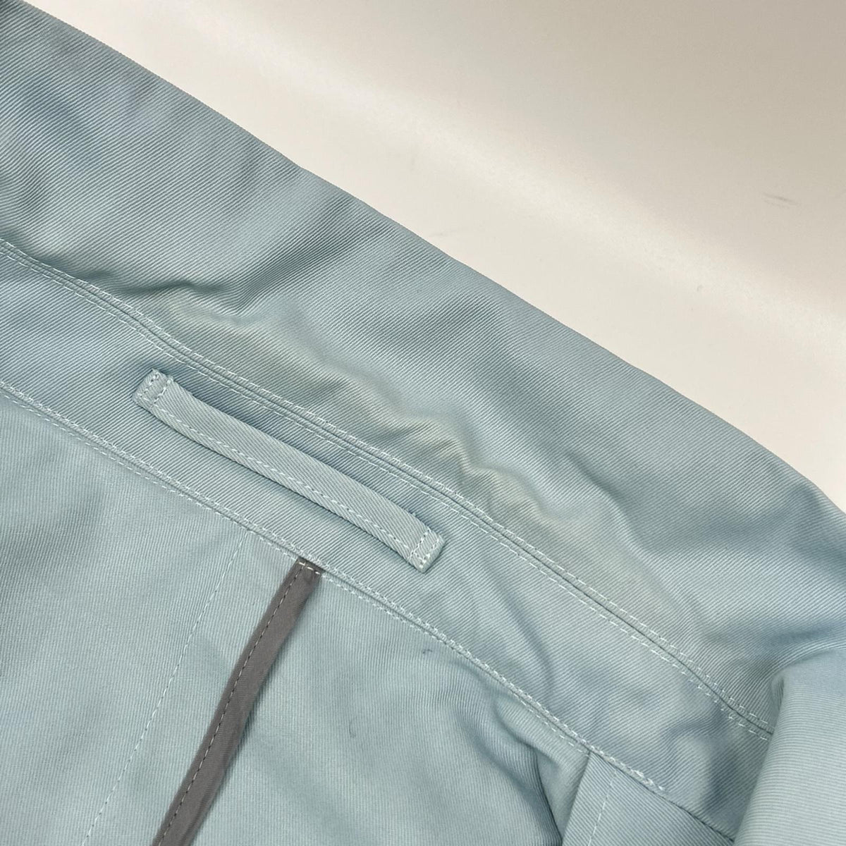 CABaN Light Blue Cotton Double-Breasted Jacket Size L
