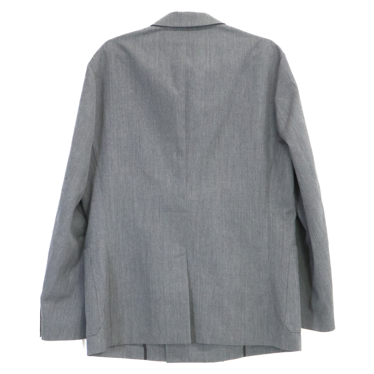 CABaN Light Wool Gabardine Double Jacket Gray Size L