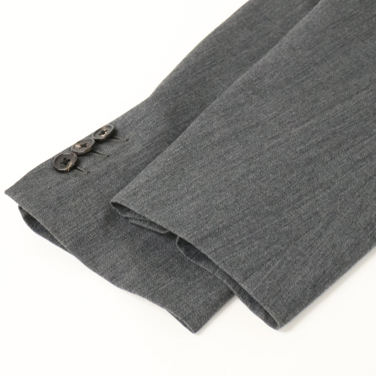CABaN Light Wool Gabardine Double Jacket Gray Size L