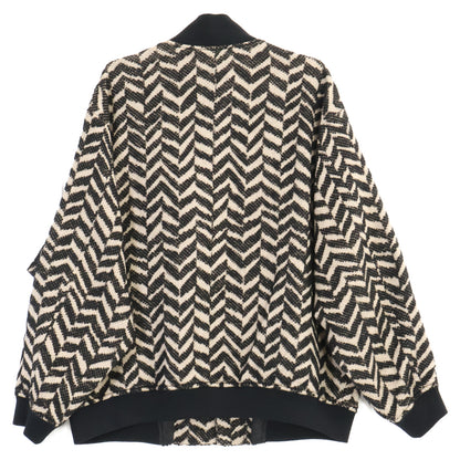 way x HAVERSACK Wool Herringbone Double Zip Blouson Size L