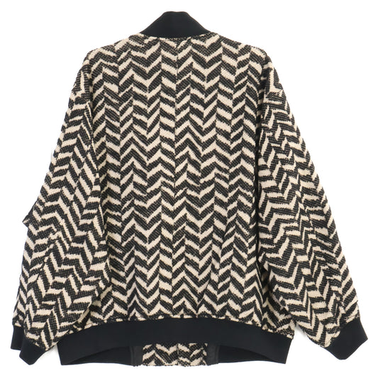 way x HAVERSACK Wool Herringbone Double Zip Blouson Size L