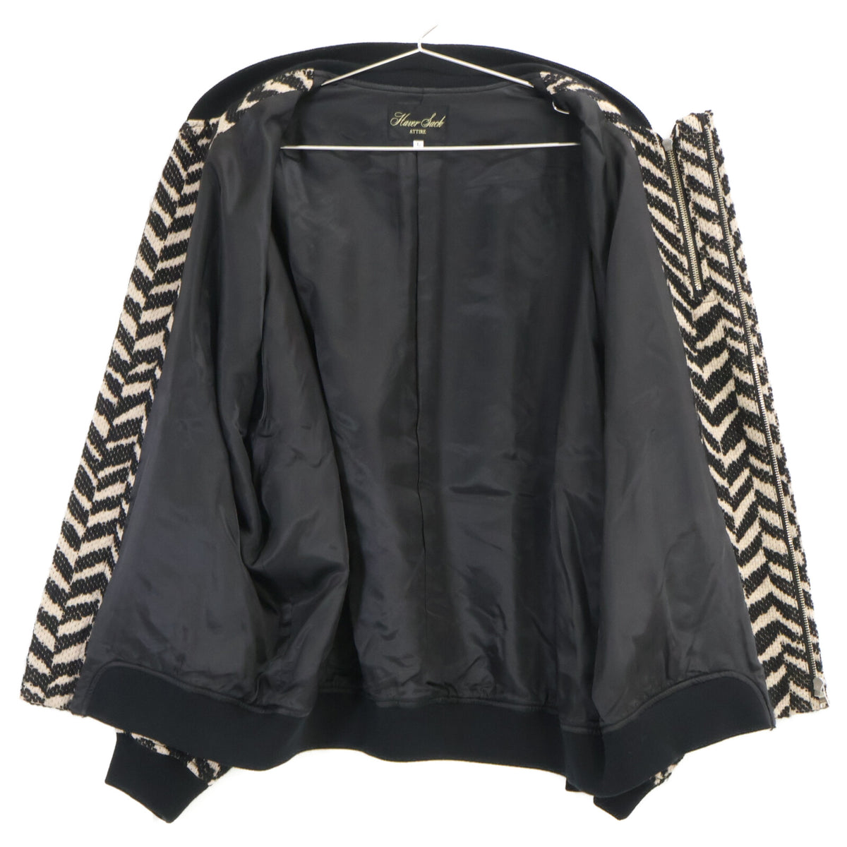way x HAVERSACK Wool Herringbone Double Zip Blouson Size L