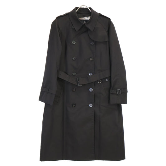 Aquascutum Kingsway Liner Trench Coat Black Size 13