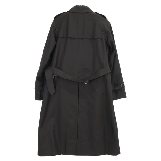Aquascutum Kingsway Liner Trench Coat Black Size 13