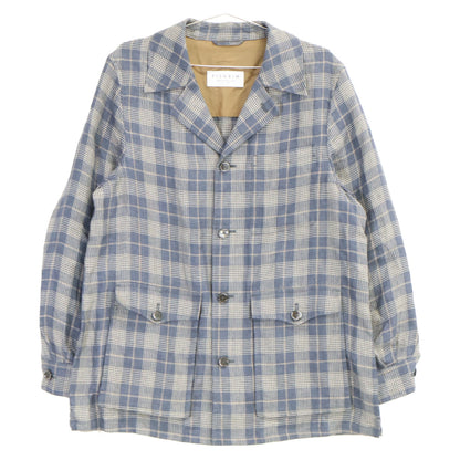TOMORROWLAND PILGRIM Linen SOLBIATI Jacket Blue Size 48
