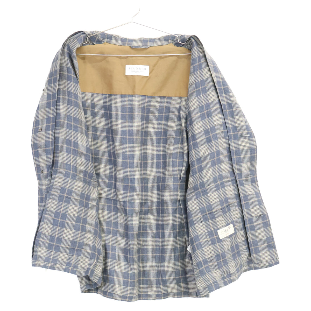 TOMORROWLAND PILGRIM Linen SOLBIATI Jacket Blue Size 48