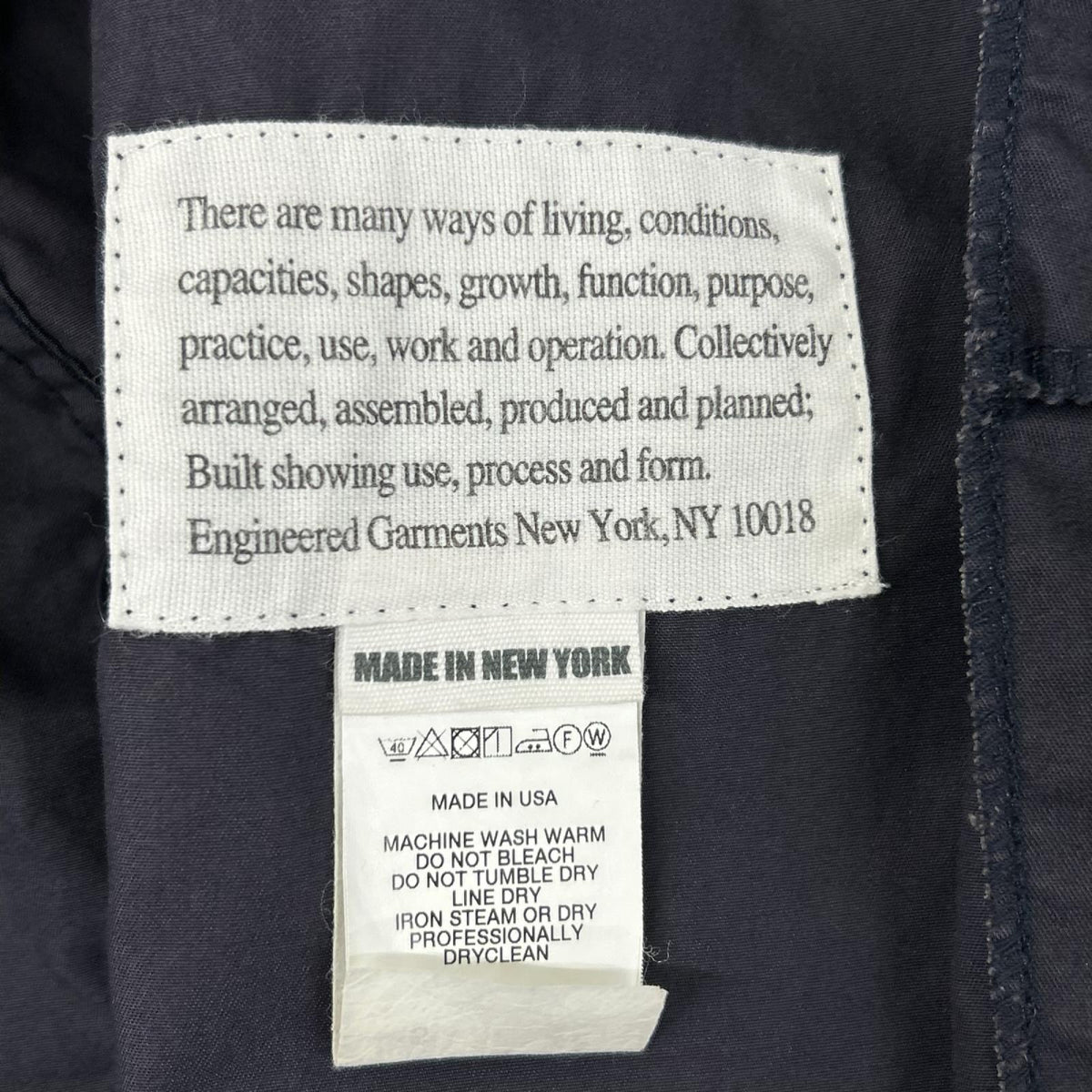 Engineered Garments Navy M-65 Field Jacket Size M
