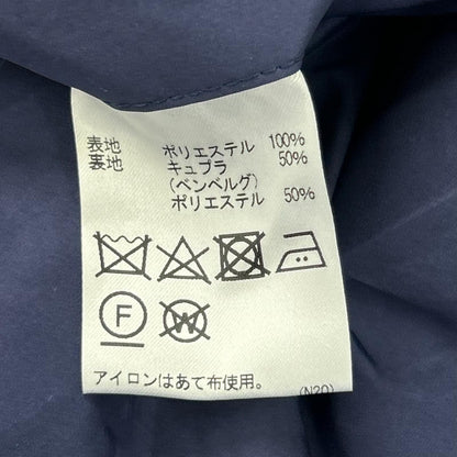 Aquascutum Navy Packable TEC.3 Raincoat Coat Size 40
