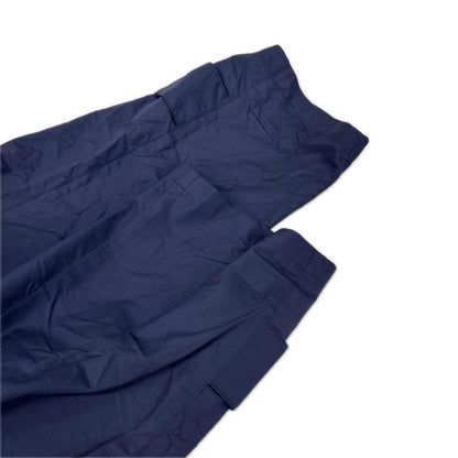 Aquascutum Navy Packable TEC.3 Raincoat Coat Size 40