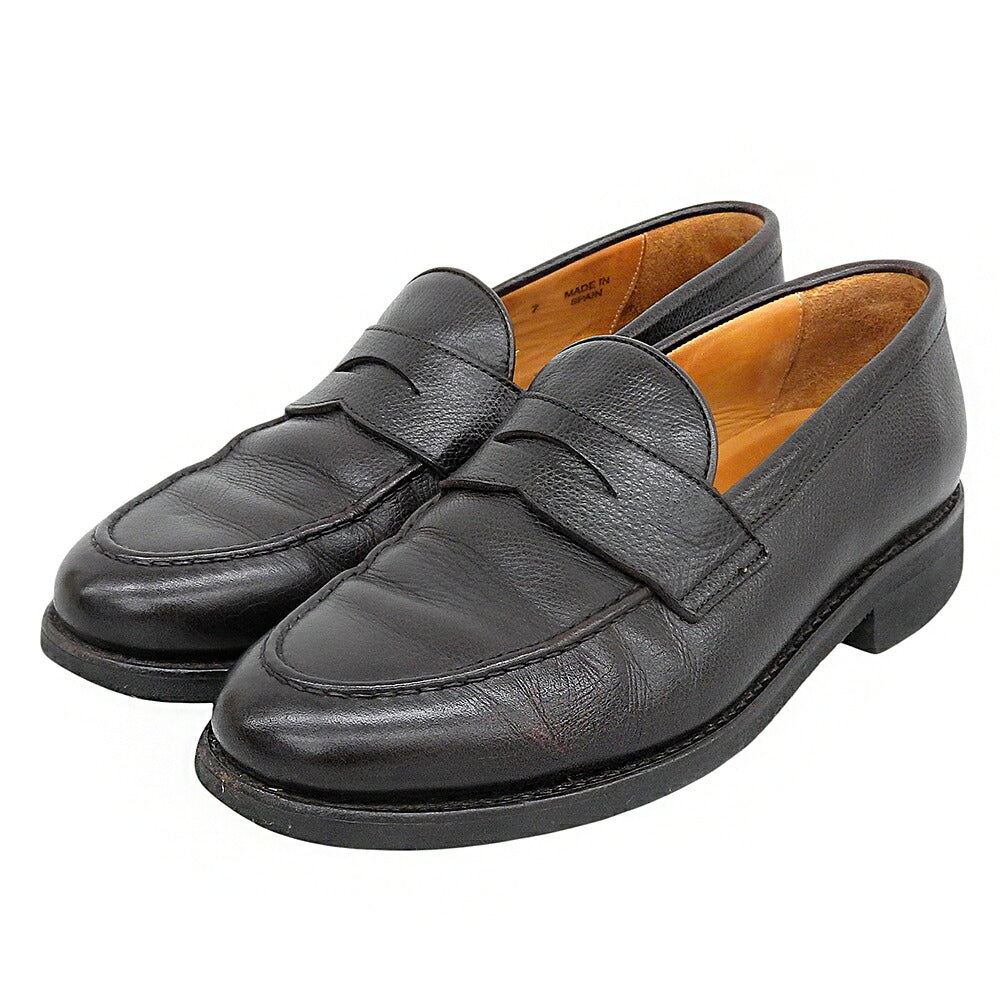 Berwick Grain Calf Leather Loafer Dark Brown Size 7