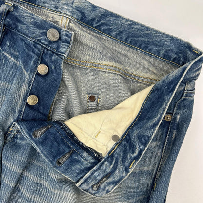 HYSTERIC GLAMOUR Distressed Selvedge Jeans Indigo Size 32