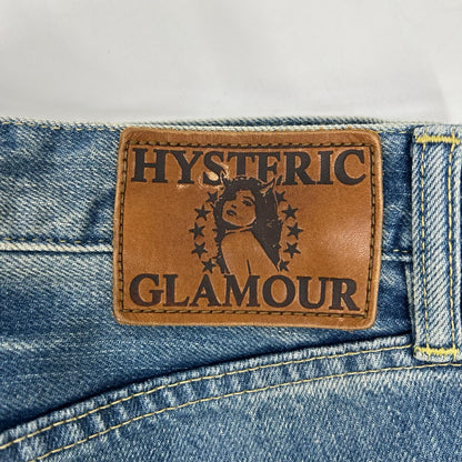HYSTERIC GLAMOUR Distressed Selvedge Jeans Indigo Size 32
