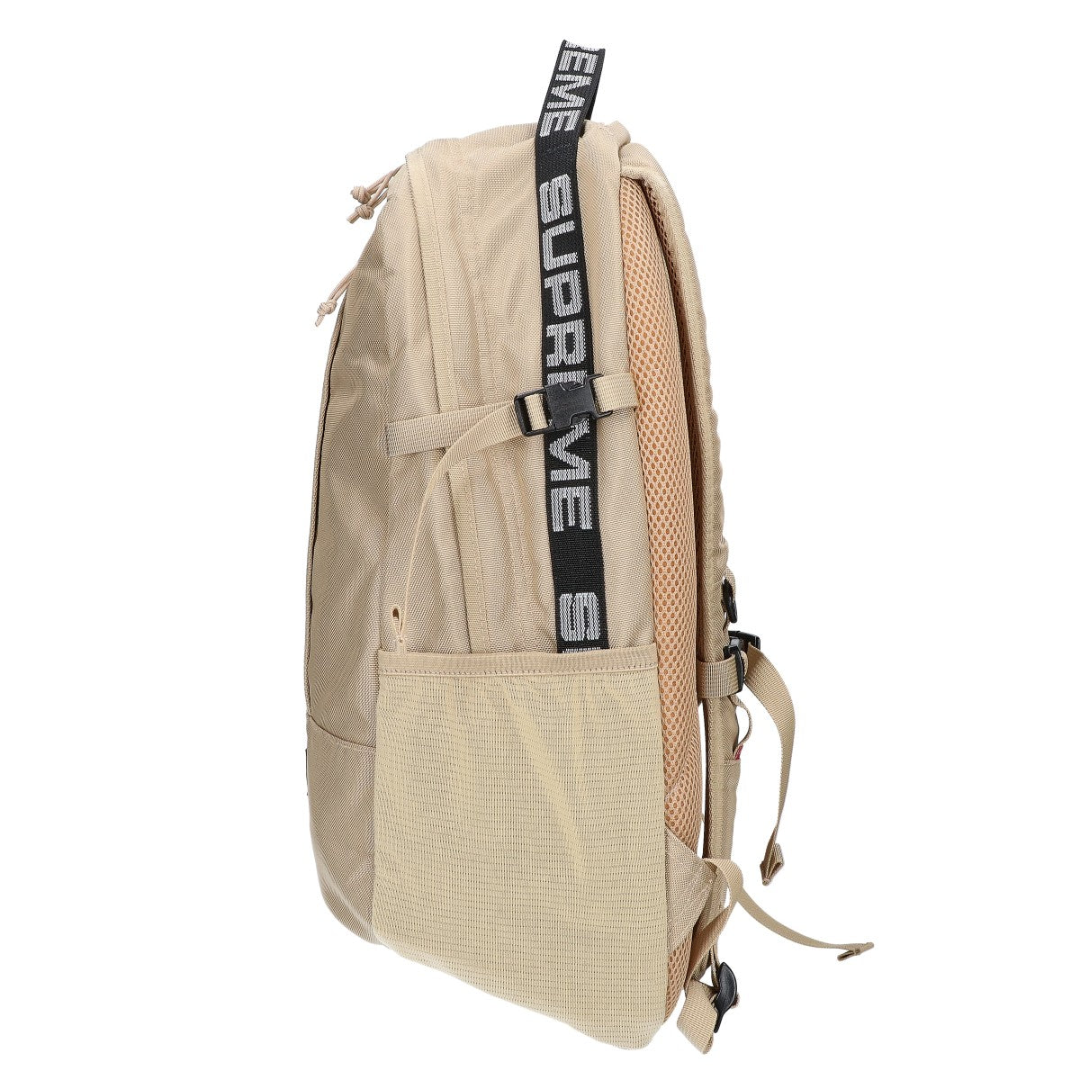 Supreme 18SS Nylon Backpack Tan