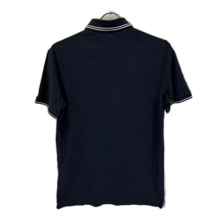 STONE ISLAND 101522S18 Logo Patch Polo Navy Cotton Size S