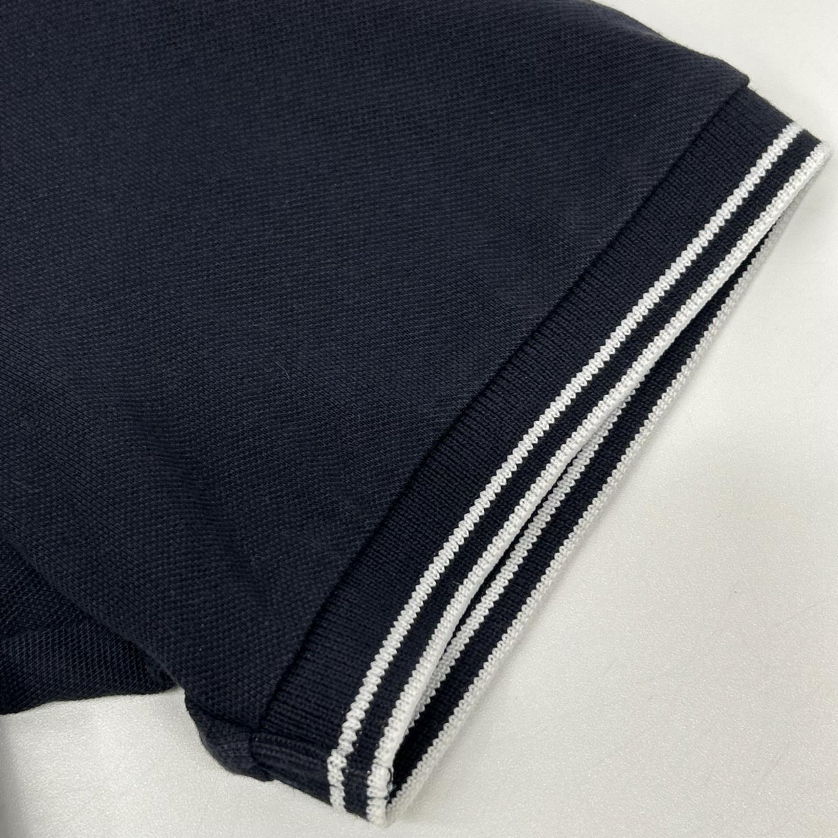 STONE ISLAND 101522S18 Logo Patch Polo Navy Cotton Size S