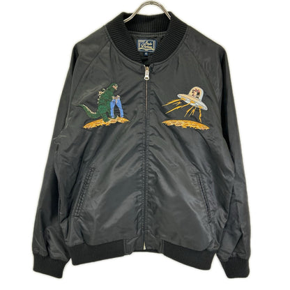 STUDIO D'ARTISAN Ghidorah Embroidered Jacket Black Size 42