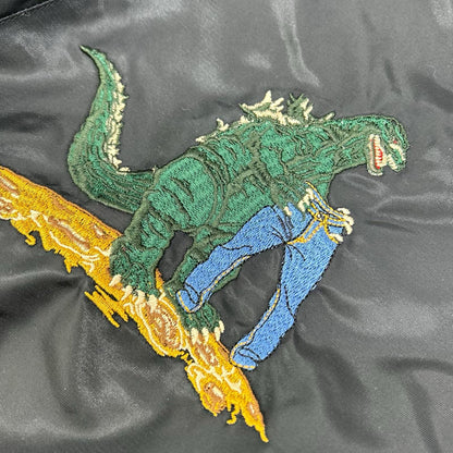 STUDIO D'ARTISAN Ghidorah Embroidered Jacket Black Size 42