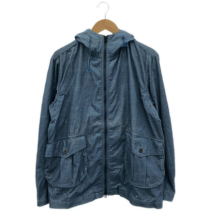 Momotaro Jeans Blue Garments Front Pocket Hoodie Size 42