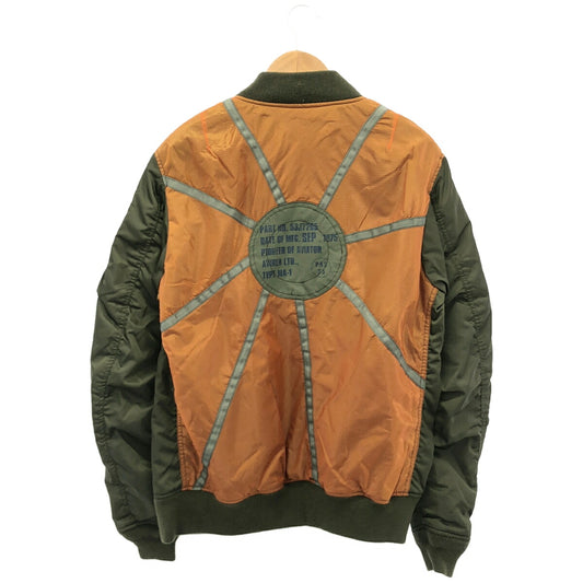AVIREX 35th Anniversary MA-1 Jacket Khaki Size XL