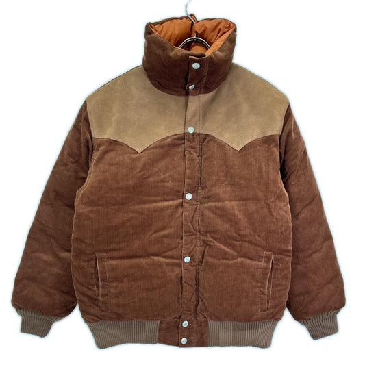 STUDIO D'ARTISAN 4369 Corduroy Down Jacket Brown Size L