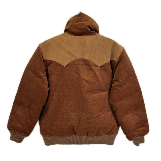STUDIO D'ARTISAN 4369 Corduroy Down Jacket Brown Size L