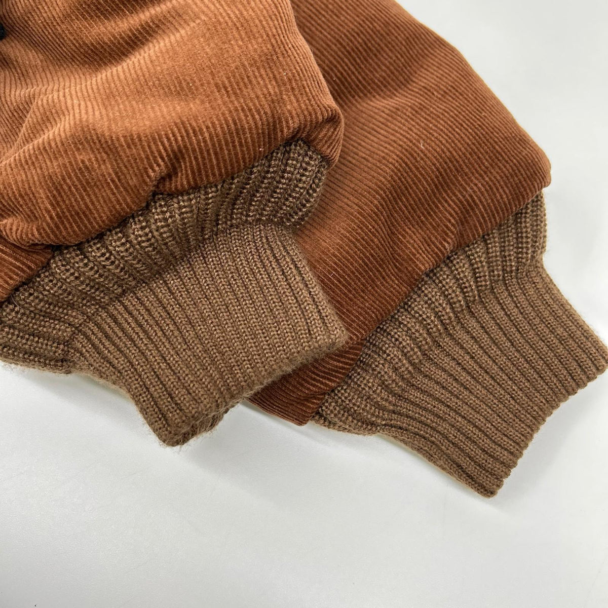 STUDIO D'ARTISAN 4369 Corduroy Down Jacket Brown Size L