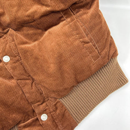 STUDIO D'ARTISAN 4369 Corduroy Down Jacket Brown Size L