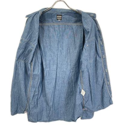 Momotaro Jeans Light Blue Shutsujin Work Shirt Size 42