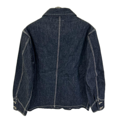 STUDIO D'ARTISAN Indigo Denim Coverall Jacket Size 38