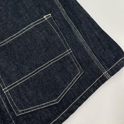 STUDIO D'ARTISAN Indigo Denim Coverall Jacket Size 38