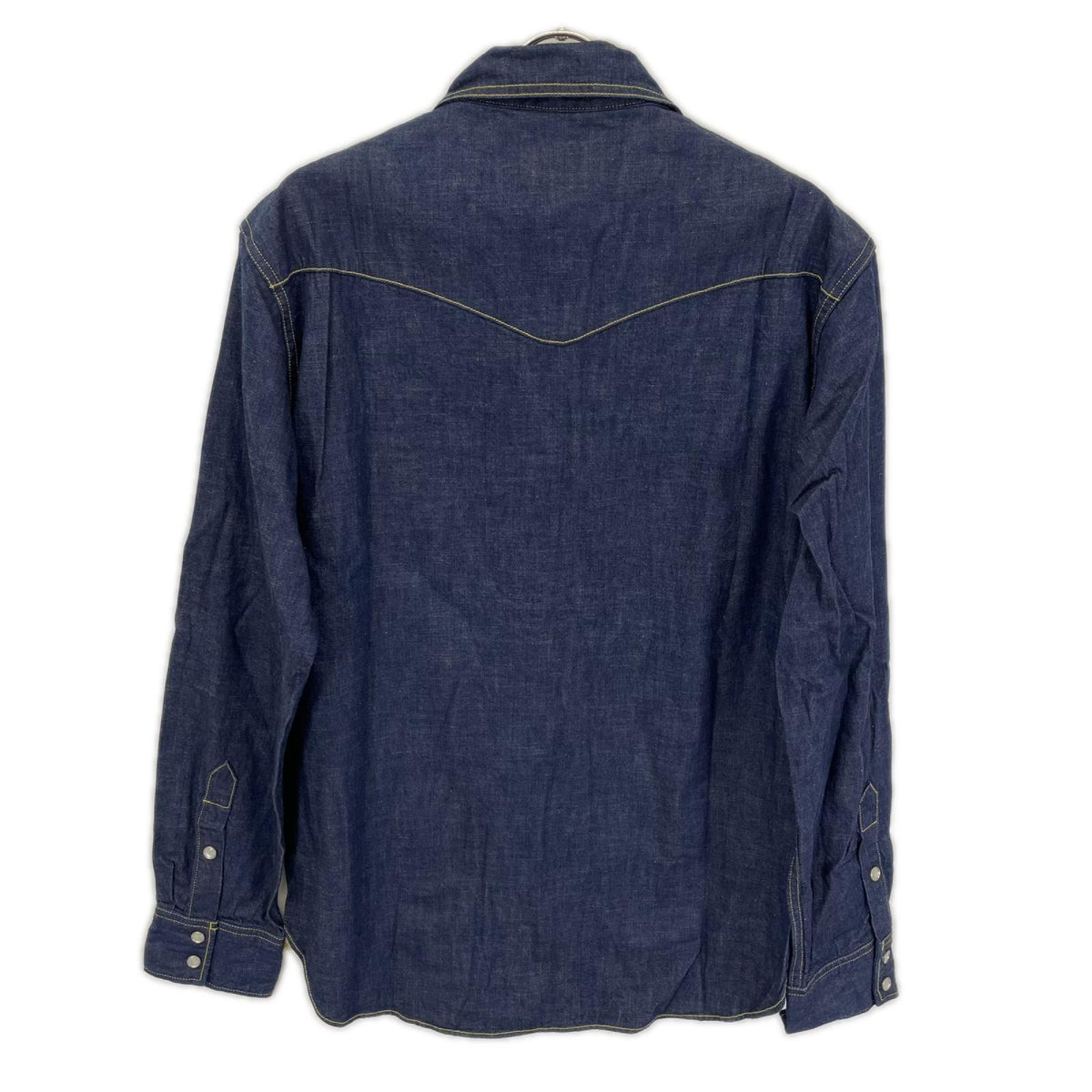 STUDIO D'ARTISAN D5549 Indigo Denim Western Shirt Size XL