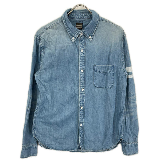 Momotaro Jeans Light Blue Button-Down Shirt Size 42
